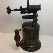 Load image into Gallery viewer, Clayton and Lambert Brass Torch Antique Solid  1921 11" High x 5.75" Diameter
