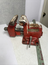 Load image into Gallery viewer, Wilton Mechanics Bench Vise 4" Jaw Full Swivel Base Pipe Made in USA Pre Owned
