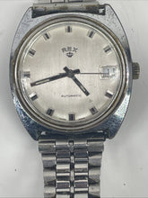 Load image into Gallery viewer, Swiss Watch REX  Mechanical Vintage Watch 70'S FOR MAN Original Watch 67091 Runs
