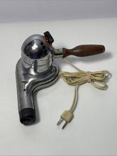 Load image into Gallery viewer, Mastercraft Chronmaster Corded Electric Adjustable Temperature Heat Gun Working
