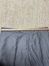 Load image into Gallery viewer, Men’s Porto Filo Extra Fine Italian Tailored Gray  Suit Set Jacket 44R 38x29
