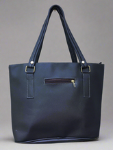 Load image into Gallery viewer, Hand Painted Mexican Tote Bag Purse Handbag - Synthetic Vegan Leather Bag
