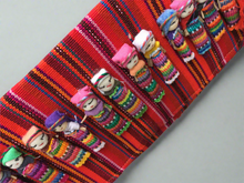 Load image into Gallery viewer, Handmade Mexican Worry Doll Cross-Body Bag Clutch Handbag Purse
