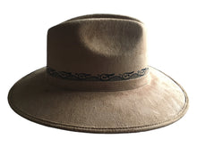 Load image into Gallery viewer, Handmade Mexican Mexican Sombrero Hat - Hand Painted Faux Suede - Artesanal
