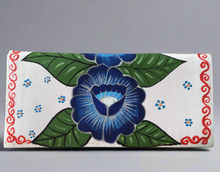 Load image into Gallery viewer, Hand Painted Mexican Vegan Leather Wallet - Artesanias Mexicanas - Cartera Pintada a Mano en Guanajuato Mexico

