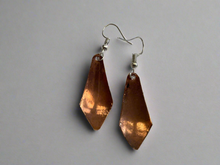 Load image into Gallery viewer, Handmade Mexican Hand Painted Copper Earrings
