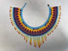 Load image into Gallery viewer, Handmade Mexican Huichol Bead Necklace - Huichol Folk Art Jewelry
