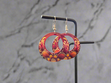 Load image into Gallery viewer, Handmade Mexican Hand Painted Copper Earrings
