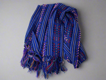 Load image into Gallery viewer, Handmade Rainbow Mexican Rebozo Scarf
