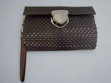Load image into Gallery viewer, Mexican Hand Woven Recycled Plastic Clutch Bag Handbag Purse
