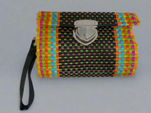 Load image into Gallery viewer, Mexican Hand Woven Recycled Plastic Clutch Bag Handbag Purse
