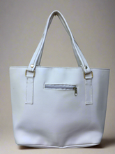 Load image into Gallery viewer, Hand Painted Mexican Tote Bag Purse Handbag - Synthetic Vegan Leather Bag
