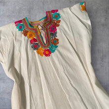 Load image into Gallery viewer, Handmade Embroidered Mexican Blouse - Size Small / Medium
