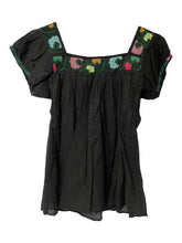 Load image into Gallery viewer, Handmade Embroidered Mexican Blouse - Size Small / Medium
