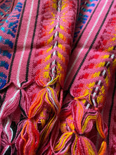 Load image into Gallery viewer, Handmade Rainbow Mexican Rebozo Scarf
