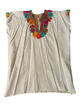 Load image into Gallery viewer, Handmade Embroidered Mexican Blouse - Size Small / Medium
