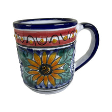 Load image into Gallery viewer, Handmade Mexican Talavera Pottery Ceramic Mug - 12oz
