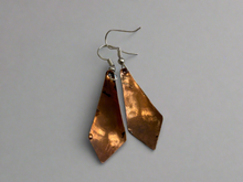 Load image into Gallery viewer, Handmade Mexican Hand Painted Copper Earrings
