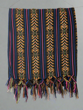Load image into Gallery viewer, Handmade Rainbow Mexican Rebozo Scarf
