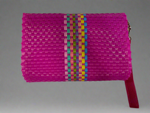 Load image into Gallery viewer, Mexican Hand Woven Recycled Plastic Clutch Bag Handbag Purse
