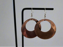 Load image into Gallery viewer, Handmade Mexican Hand Painted Copper Earrings
