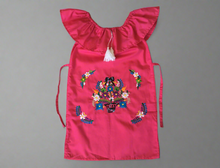 Load image into Gallery viewer, Girls Mexican Dress - Embroidered Girls Dress - Girls Mexican Fiesta Dress - Pink Mexican Dress - Vestiditio Bordado Artesanal
