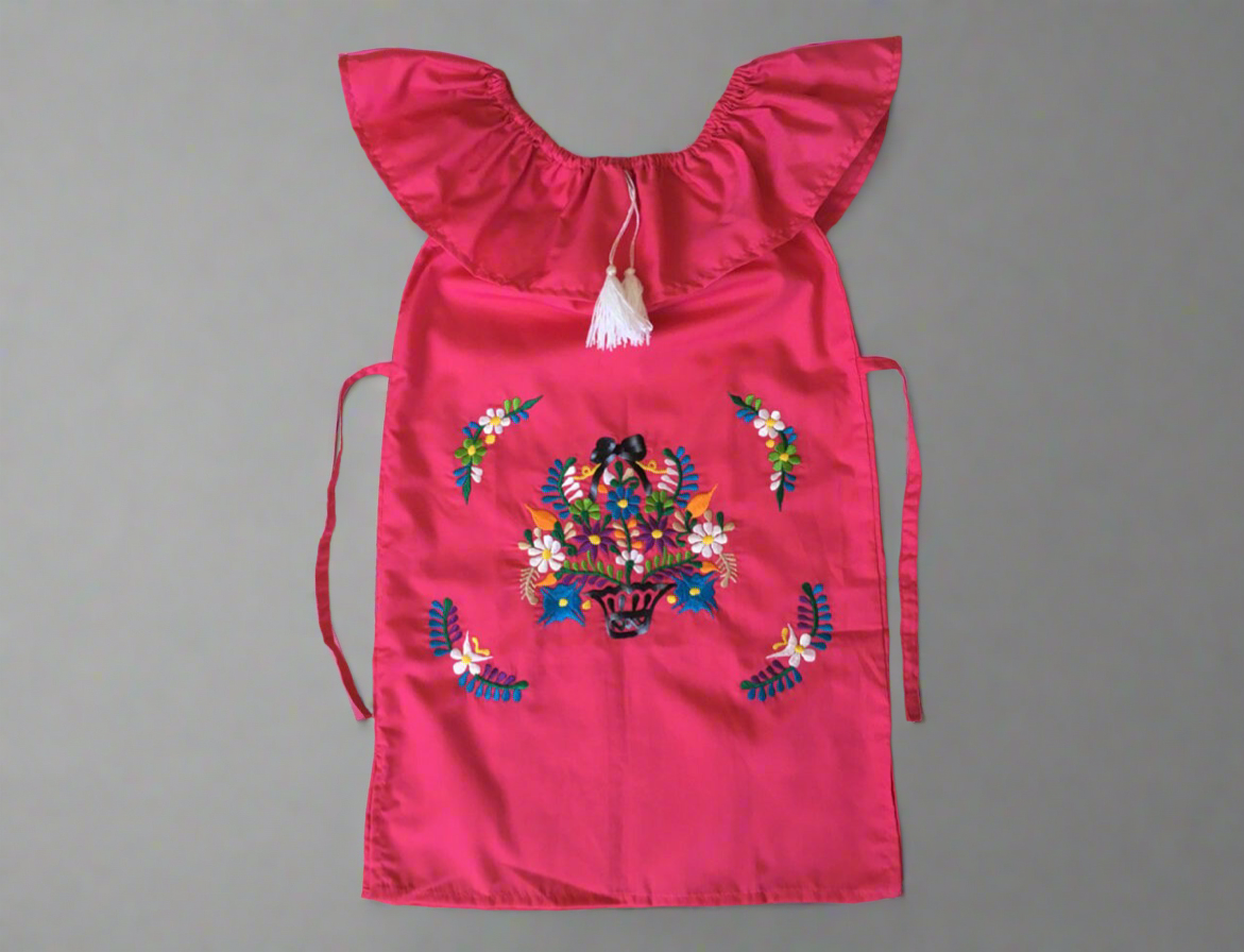 Girls Mexican Dress - Embroidered Girls Dress - Girls Mexican Fiesta D DiscoverMas Girls Mexican Dress - Embroidered Girls Dress - Girls Mexican Fiesta D DiscoverMas