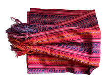 Load image into Gallery viewer, Handmade Rainbow Mexican Rebozo Scarf
