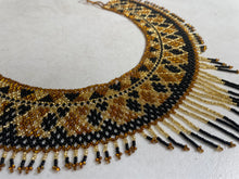 Load image into Gallery viewer, Handmade Mexican Huichol Bead Necklace - Huichol Folk Art Jewelry

