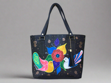 Load image into Gallery viewer, Hand Painted Mexican Tote Bag Purse Handbag
