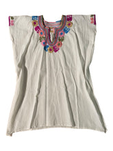 Load image into Gallery viewer, Handmade Embroidered Mexican Blouse - Size Small / Medium
