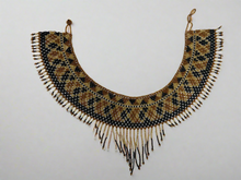 Load image into Gallery viewer, Handmade Mexican Huichol Bead Necklace - Huichol Folk Art Jewelry
