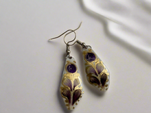Load image into Gallery viewer, Handmade Mexican Hand Painted Copper Earrings
