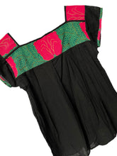 Load image into Gallery viewer, Handmade Embroidered Mexican Blouse - Size Small / Medium
