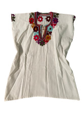 Load image into Gallery viewer, Handmade Embroidered Mexican Blouse - Size Small / Medium
