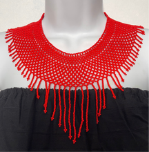 Load image into Gallery viewer, Handmade Mexican Huichol Bead Necklace - Huichol Folk Art Jewelry

