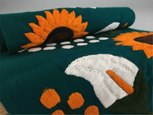 Load image into Gallery viewer, Handmade Mexican Hand Embroidered Sunflower Table Runner - Camino de Mesa
