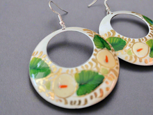 Load image into Gallery viewer, Handmade Mexican Hand Painted Copper Earrings
