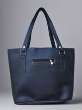 Load image into Gallery viewer, Hand Painted Mexican Tote Bag Purse Handbag - Synthetic Vegan Leather Bag
