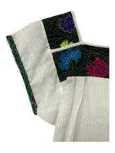 Load image into Gallery viewer, Handmade Embroidered Mexican Blouse - Size Small / Medium
