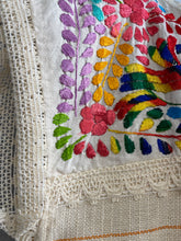 Load image into Gallery viewer, Handmade Embroidered Mexican Floral Paloma Blouse - Size Large
