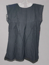 Load image into Gallery viewer, Handmade Embroidered Mexican Floral Paloma Blouse - Size Medium
