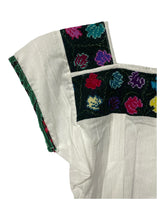 Load image into Gallery viewer, Handmade Embroidered Mexican Blouse - Size Small / Medium
