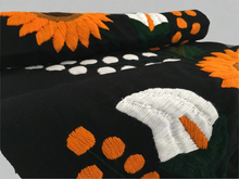 Load image into Gallery viewer, Handmade Mexican Hand Embroidered Sunflower Table Runner - Camino de Mesa
