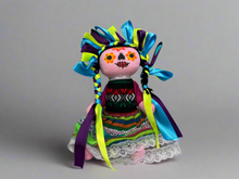 Load image into Gallery viewer, Handmade 10&quot; Mexican Rag Doll - Lele Doll - Maria Doll - Muñeca Maria Mexicana
