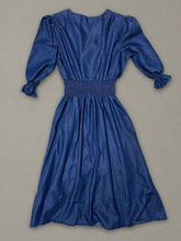 Load image into Gallery viewer, Handmade Women&#39;s Floral Embroidered Mexican Dress - Size Medium
