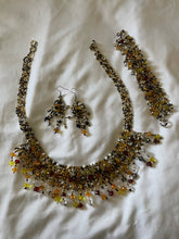 Load image into Gallery viewer, Handmade Mexican Huichol Bead Necklace, Bracelet &amp; Earrings Jewelry Set
