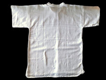 Load image into Gallery viewer, Mens White Size Medium Mexican Guayabera Shirt - Casual Polo Style
