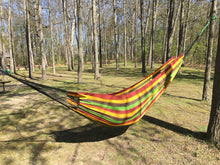 Load image into Gallery viewer, Hand Woven Nylon Hammock
