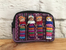 Load image into Gallery viewer, Embroidered Coin Purse - Mexican Coin Purse - Floral Coin Purse - Mexican Change Purse - Embroidered Change Purse - Mexican Coin Bag
